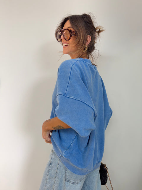 Sweat - bleu roi