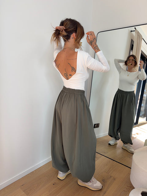 Pantalon ballon - kaki