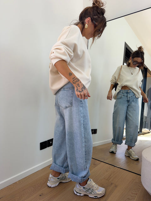 Jeans couture à la taille - Malo
