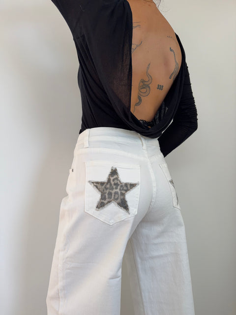 Jeans Isis - blanc