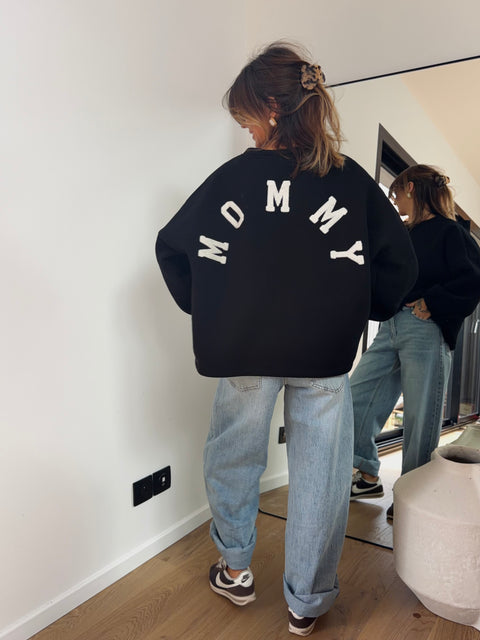 Sweat oversize noir - MOMMY