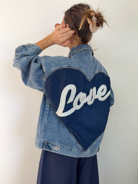 Chaqueta vaquera - love