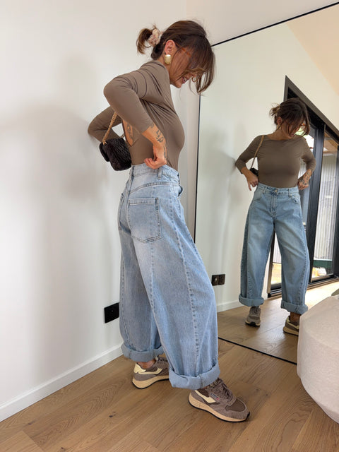 Jeans clair couture - Andy
