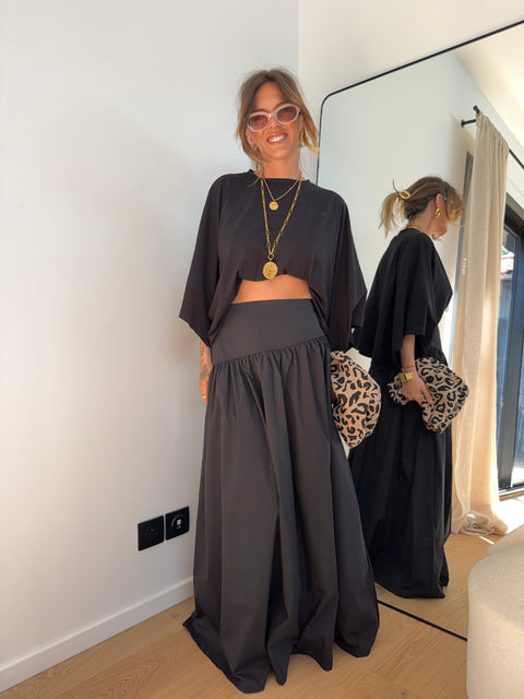Jupe oversize - noire