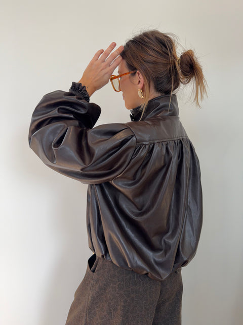 Veste Chloé - chocolat