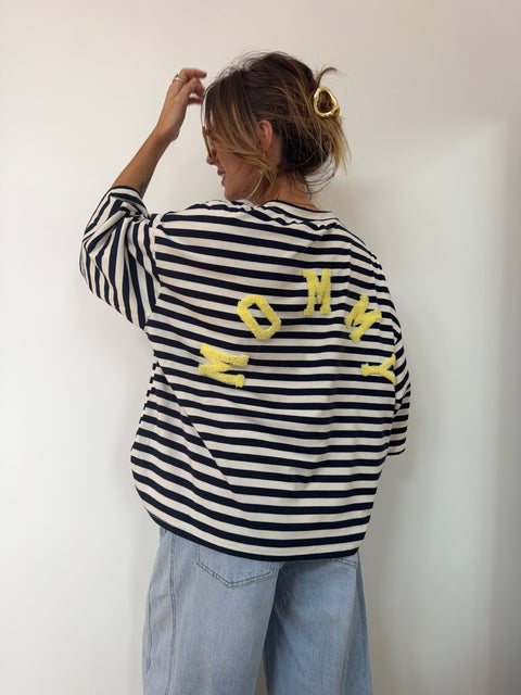 T-shirt Mommy - bleu