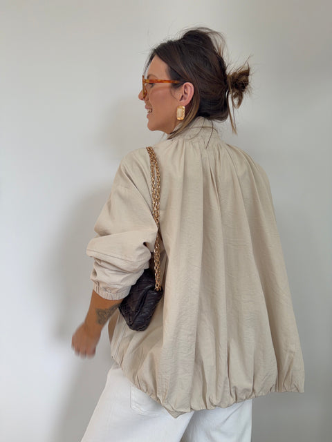 Veste oversize - beige