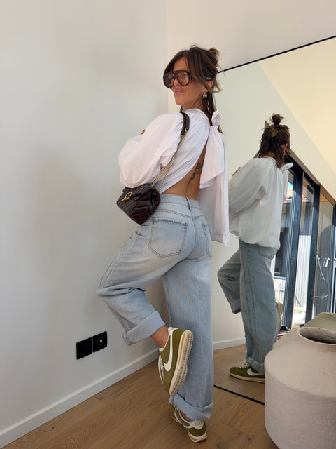Jeans clair à coutures - Tommy