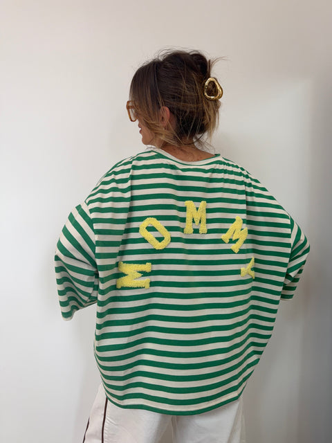 Camiseta Mommy - verde