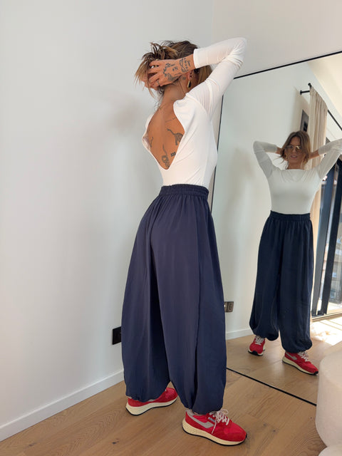 Pantalon ballon - bleu marine