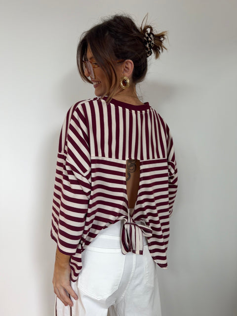 T-shirt Lover's - bordeaux