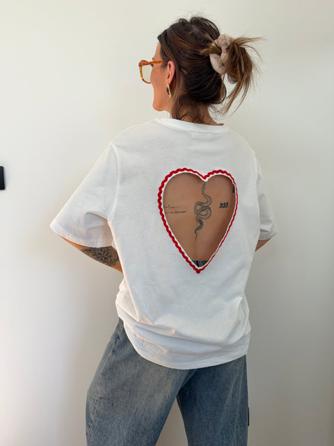 T-shirt coeur