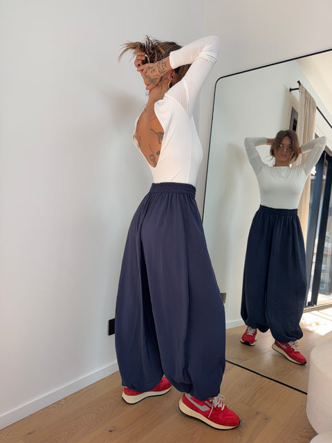 Pantalon ballon - bleu marine