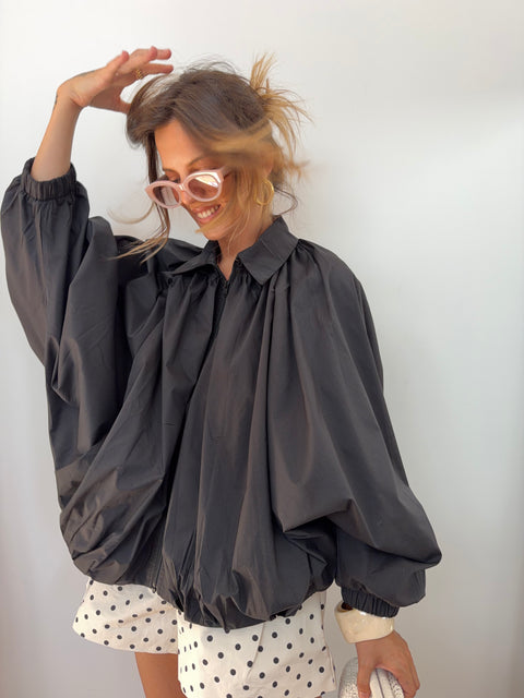 Veste oversize - noire