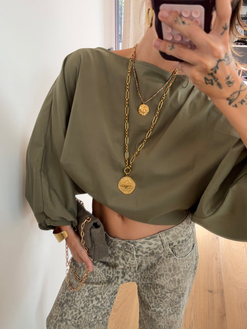 Blouse Elia - kaki