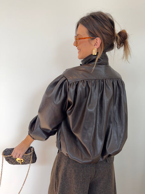 Veste Chloé - chocolat