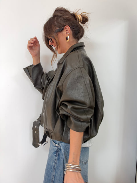Veste Dakota - simili kaki