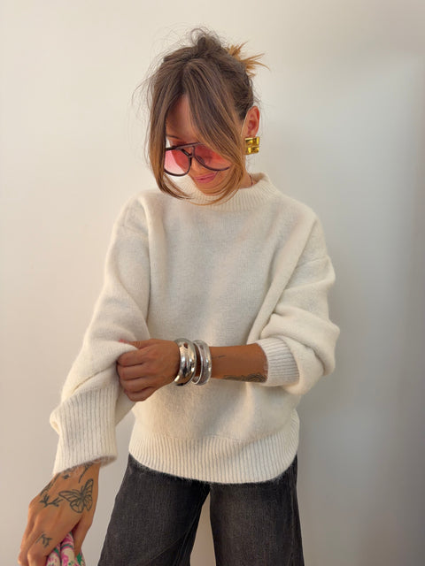 Pull parfait - blanc
