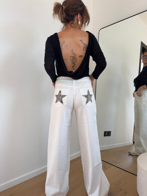 Jeans Isis - blanc