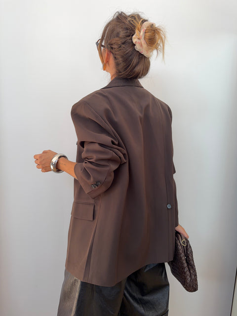 Blazer PIA - chocolat