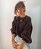 Pull Faro - chocolat