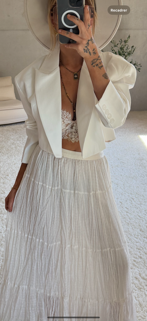 Soutien gorge dentelle - blanc