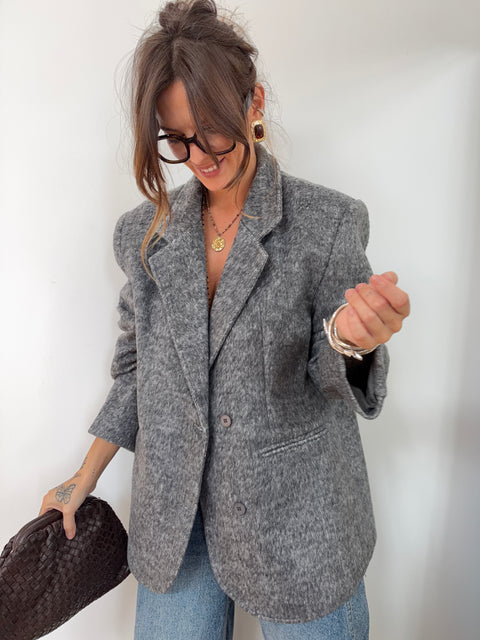 Veste lainage - grise