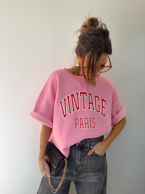 Sweat Vintage - rose