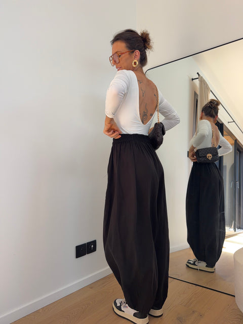 Pantalon ballon - noir (pré commande)