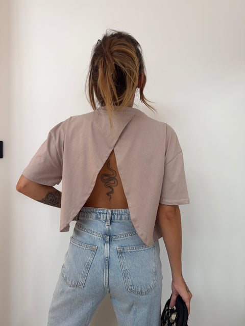 T-shirt Mia Lover's - beige