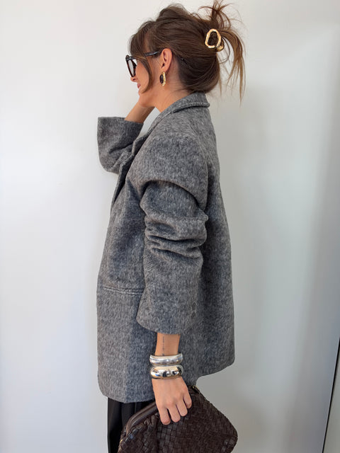 Veste lainage - grise