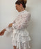 Robe dentelle - blanche