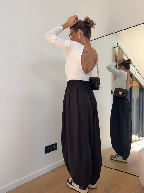 Pantalon ballon - noir (pré commande)