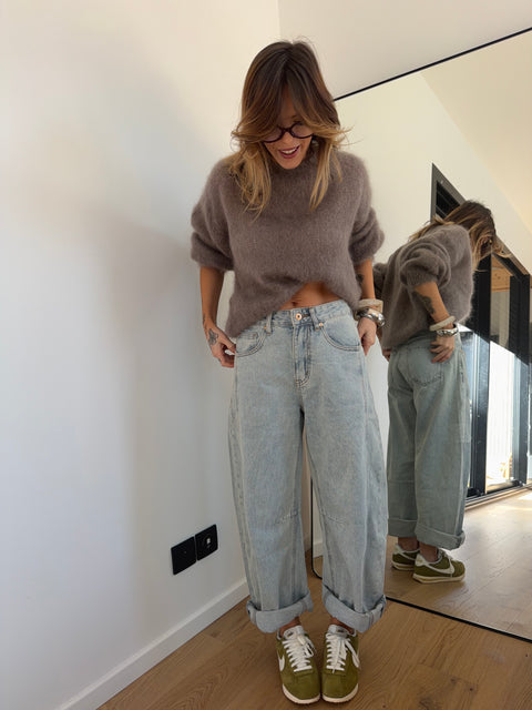 Jeans ballon - bleu clair