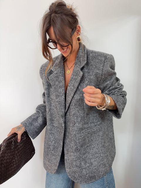 Veste lainage - grise