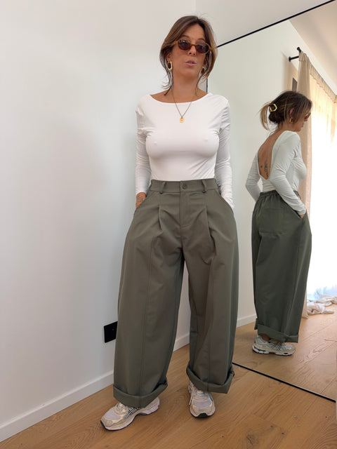 Pantalon Jacks - kaki