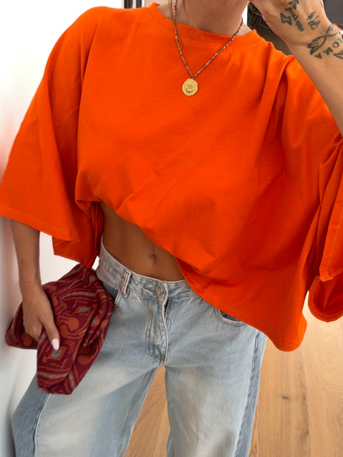 T-shirt parfait orange