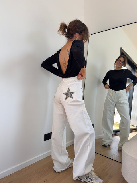 Jeans Isis - blanc