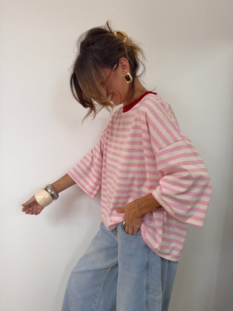 T-shirt Lover's - rose