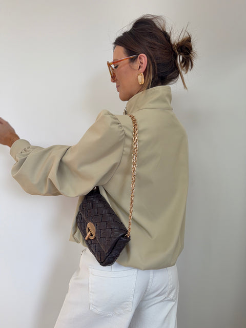 Veste courte - sauge