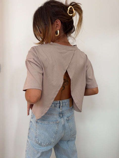 T-shirt Mia Lover's - beige
