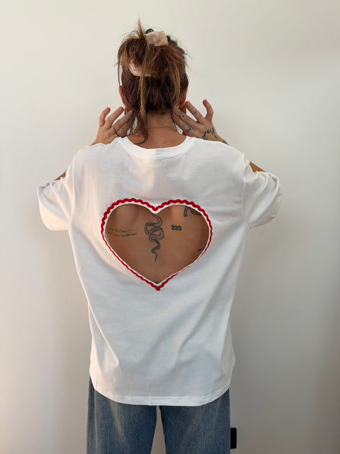 T-shirt coeur