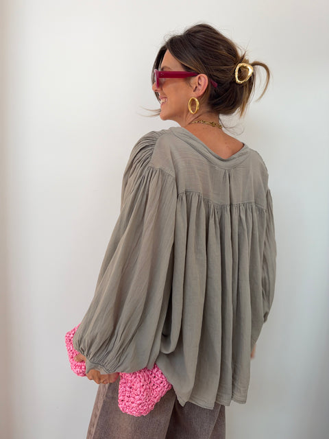 Chemise Gina - taupe