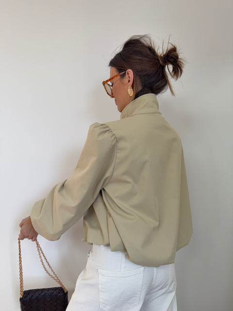 Veste courte - sauge