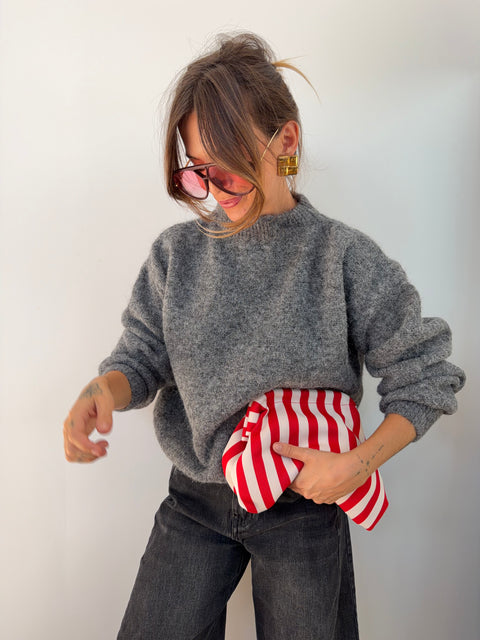 Pull parfait - gris anthracite
