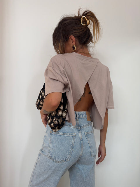 T-shirt Mia Lover's - beige