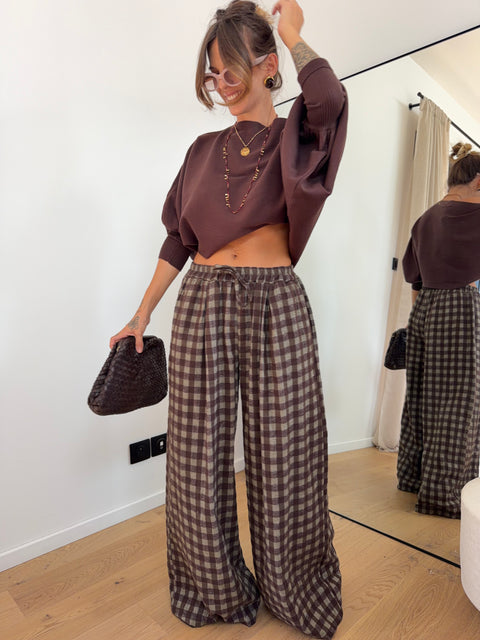 Pantalon Hazel - choco