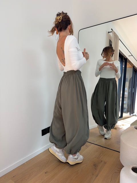 Pantalon ballon - kaki