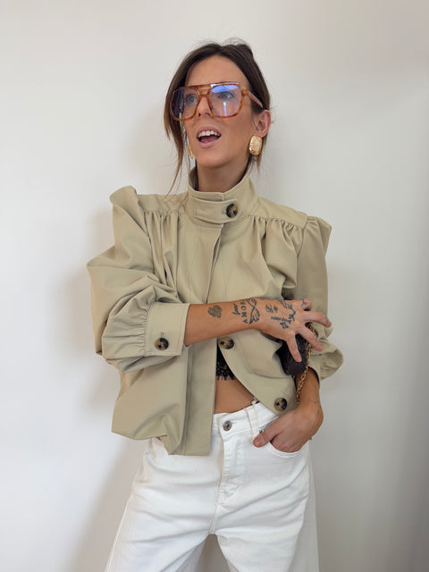 Veste courte - sauge
