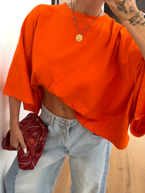 T-shirt parfait orange